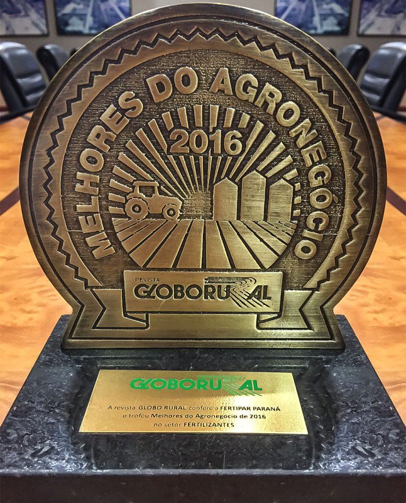 Melhores do Agronegócio Globo Rural 2017 – Grupo Fertipar